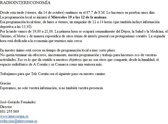 La web aún no está activa, al menos mientras estoy escribiendo esto.