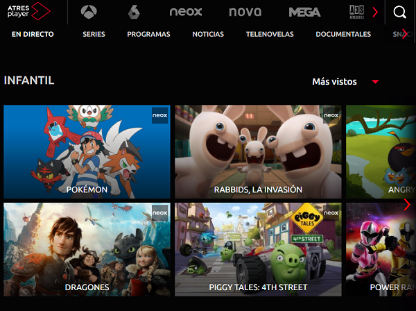 Atresmedia renueva el servicio Atresplayer con novedades en calidad de imagen 4K, descarga de contenidos y U7D