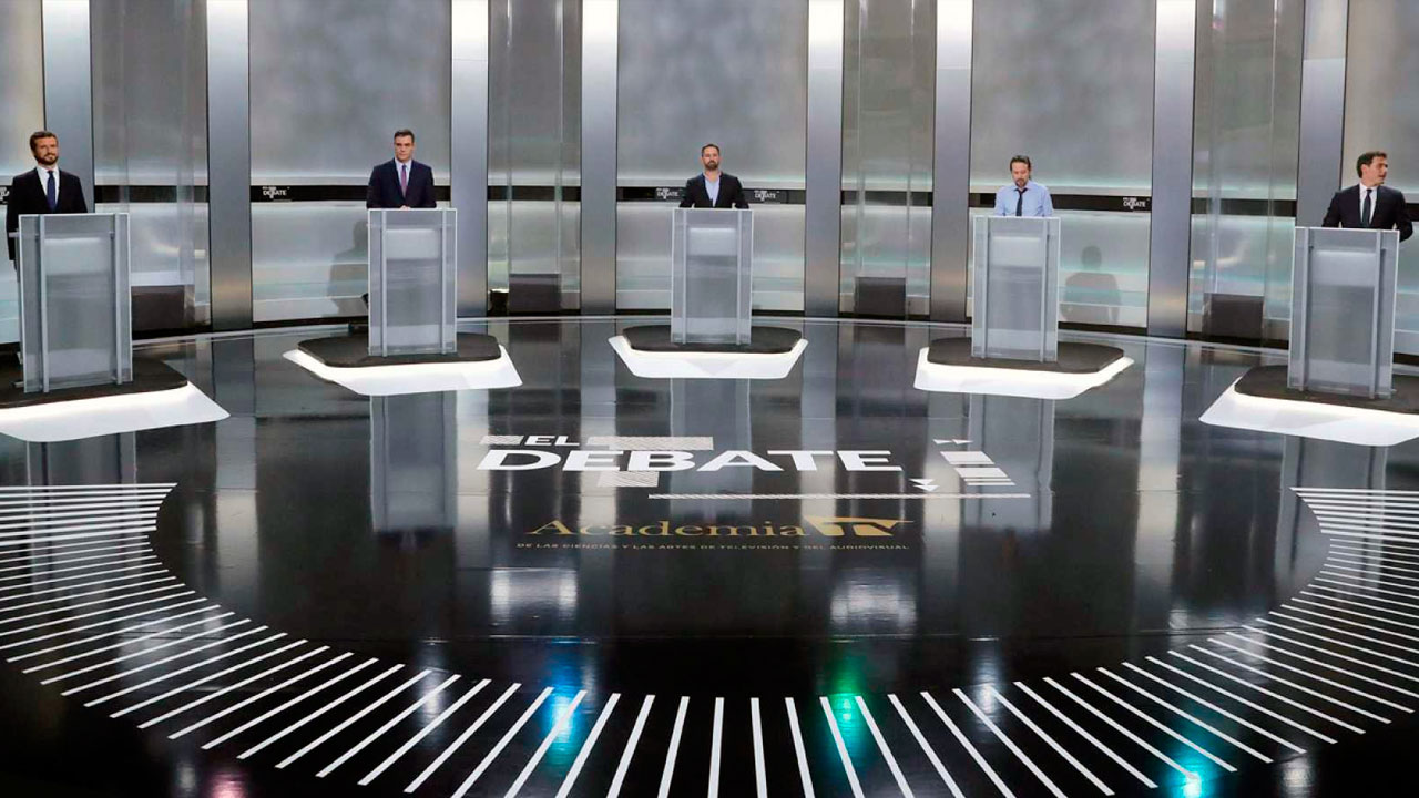 Debate organizado por la Academia de Televisión