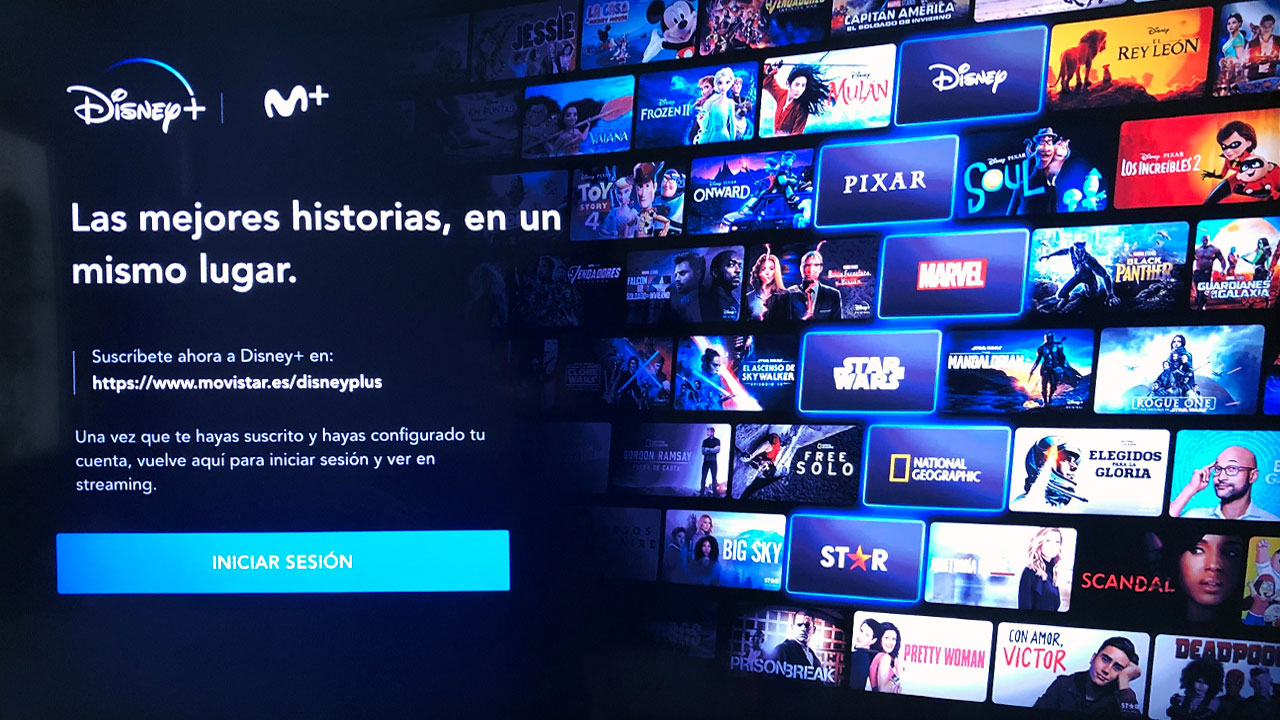 Disney+ integrado en Movistar+