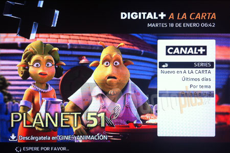 Llega Digital+ a la carta