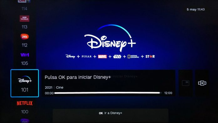 Disney+ dial 101 Disney+ dial 101