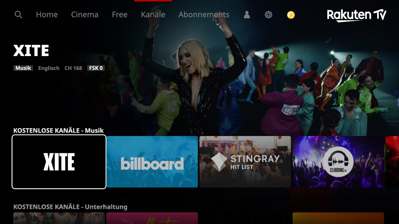 Rakuten TV Música