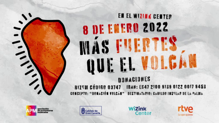 rtve presenta el concierto solidario por la palma