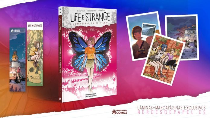 Life is Strange: Compañeras en el tiempo "Vías" - Héroes de Papel