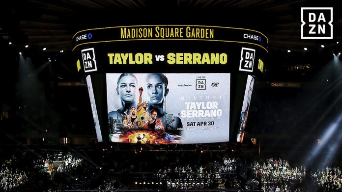 DAZN_Taylor-Serrano_Récord audiencia histórico del boxeo femenino