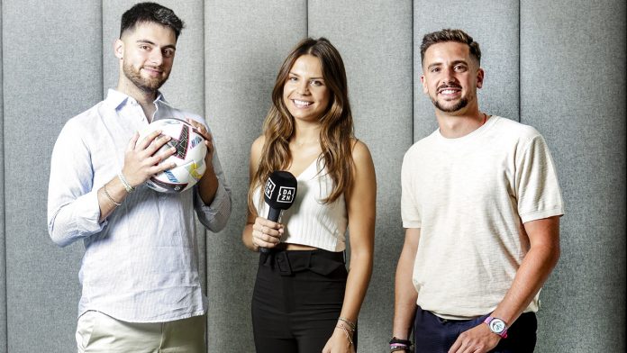 DAZN_Rafael Escrig_Lara Santos_Sergio Quirante