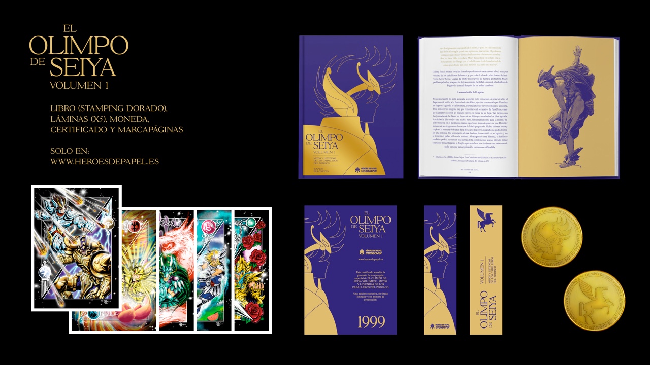 El Olimpo de Seiya: Mitos y Leyendas de los Caballeros del Zodiaco - Héroes de Papel