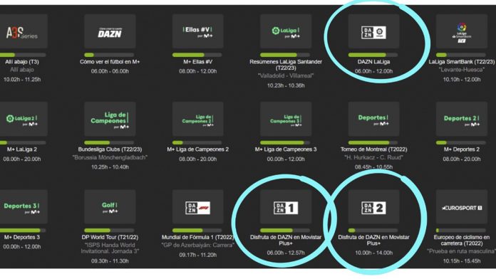 app movistar dazn