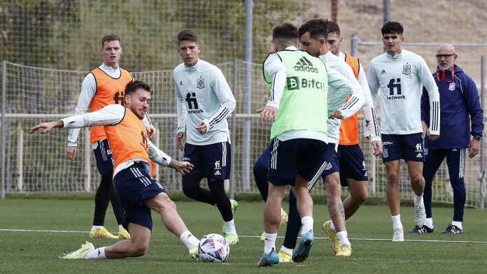 ESPANA SUB21_ENTRENO