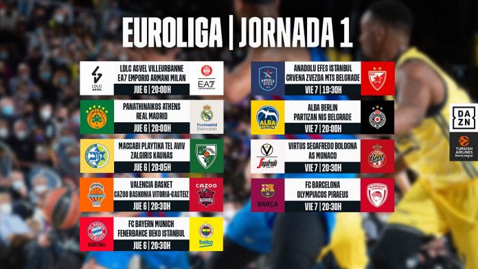 DAZN_Turkish Airlines EuroLeague J1