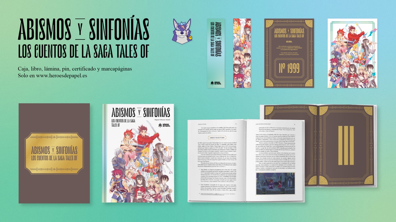 Abismos y sinfonías. Los cuentos de la saga Tales Of - Héroes de Papel