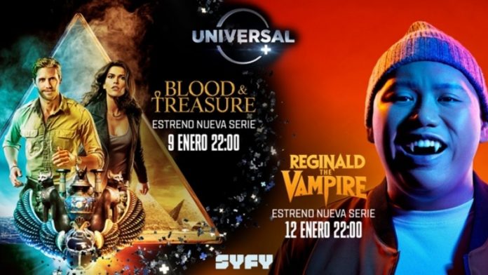 Reginald The Vampire y Blood Treasure SYFY
