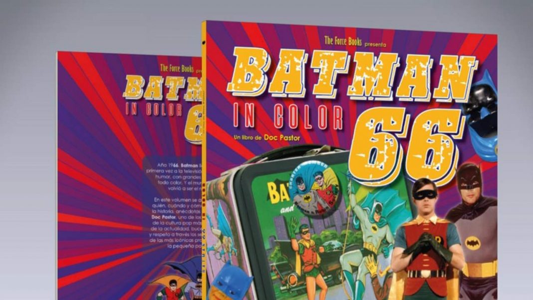 Batman 66 in Color: libro sobre la mítica serie de Adam West
