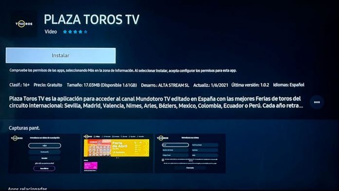 Mundotoro TV - Samsung