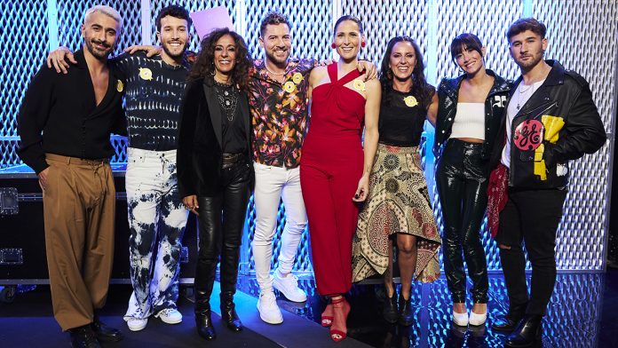 La Voz Kids con los asesores