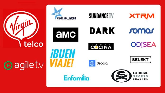 Nuevos canales Virgin Telco