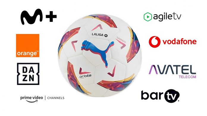operadores balón fútbol
