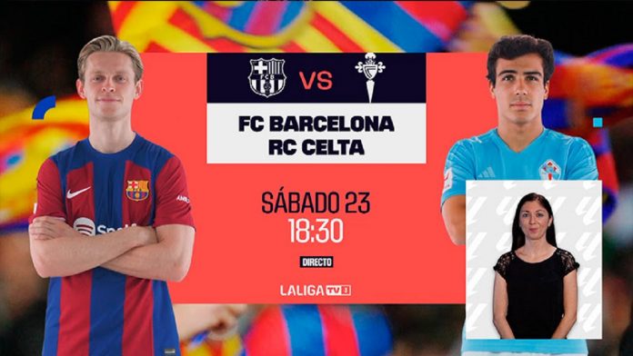 Barcelona - Celta - Lengua de signos