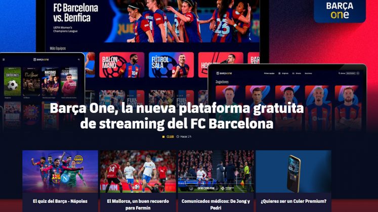 Barça One, la nueva plataforma gratuita de streaming del FC Barcelona ...
