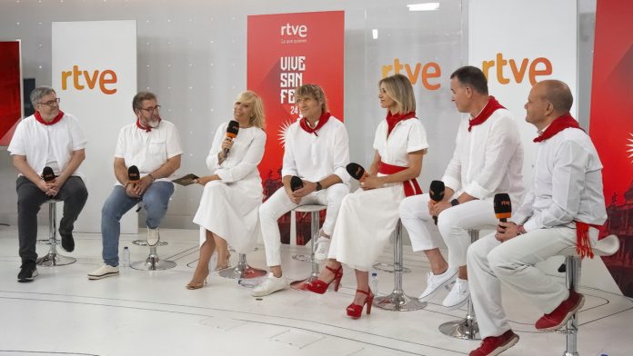 Despliegue de RTVE para los Sanfermines 2024