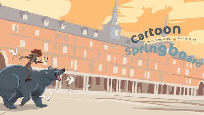 Cartoon Springboard Madrid