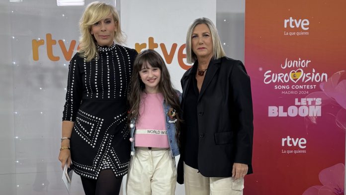Presentación de la canción de Chloe DelaRosa para Eurovisión Junior 2024