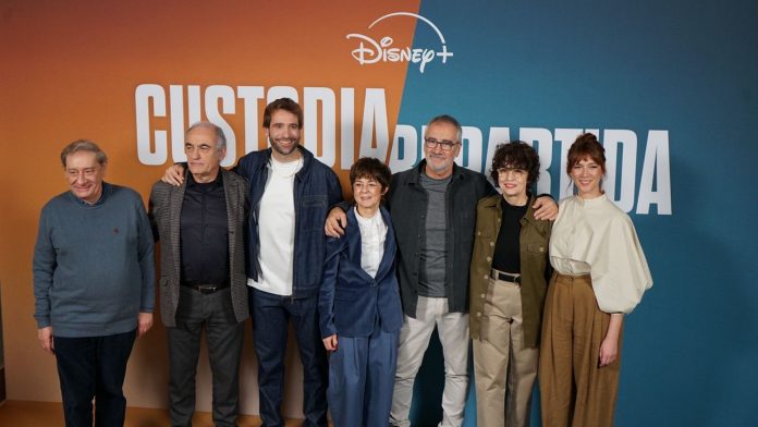 Photocall de 'Custodia repartida'