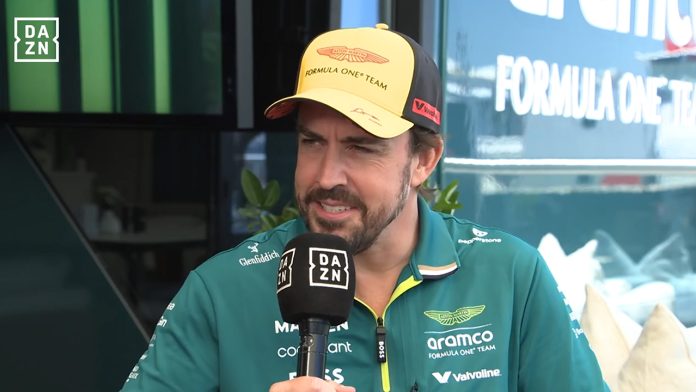 dazn entrevista a lonso