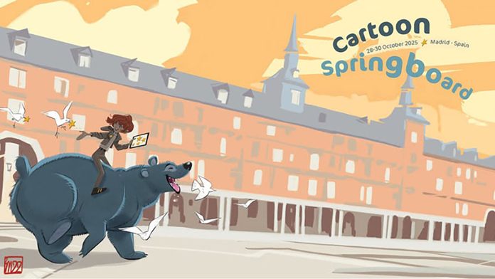 Cartoon Springboard Madrid