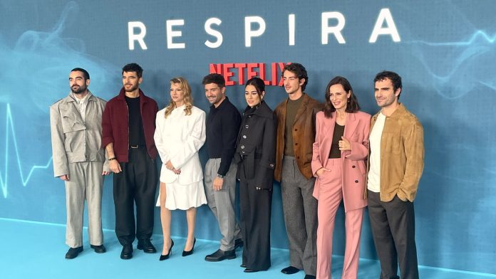 Photocall de la segunda temporada de 'Respira'