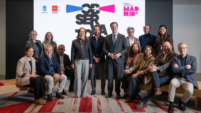 Foto Familia Presentación Observatorio del Audiovisual de Madrid