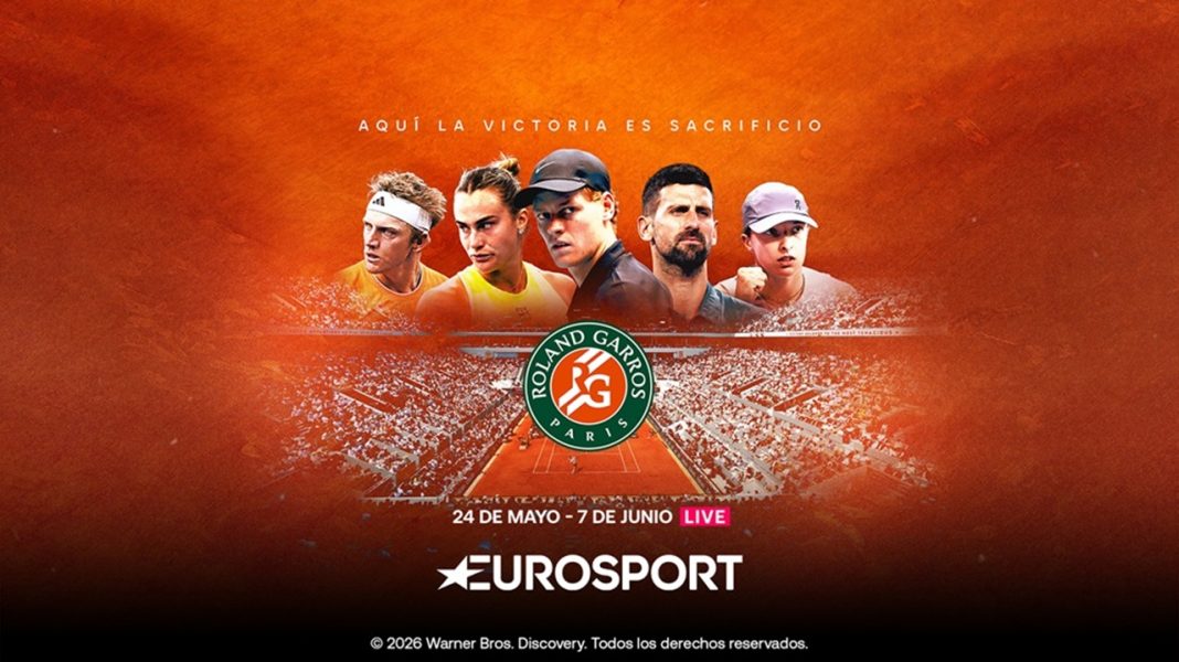 La cobertura más completa de Roland-Garros 2026, solo en HBO Max y ...