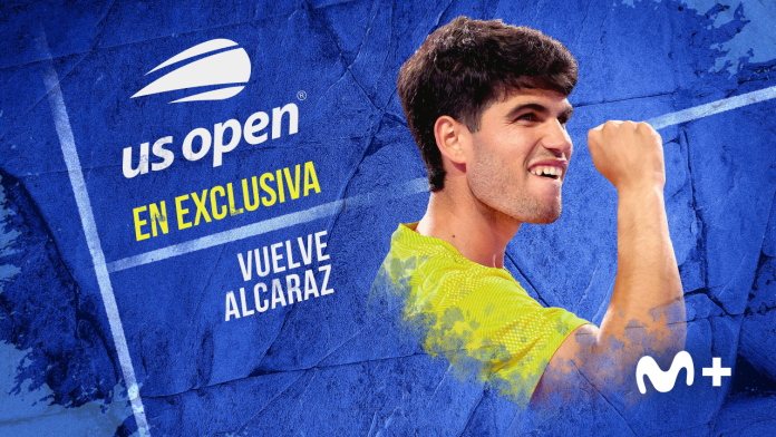 Carlos Alcaraz US Open 2026 - Movistar Plus+